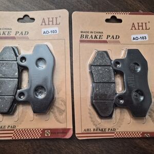 AHL Motorcycle Black Brake Pads